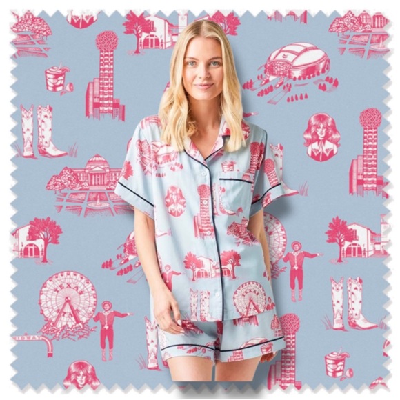 katie kime Other - Katie Kime Dallas Toile Pajama Top